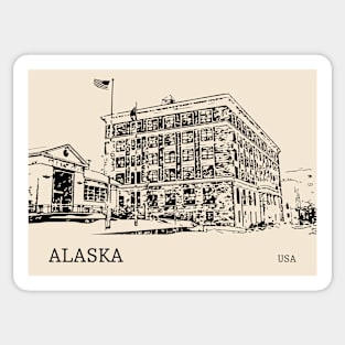 Alaska USA Sticker